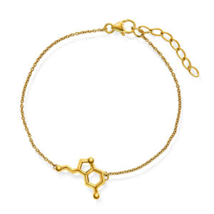 Armbånd i sølv med serotonin