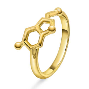 Ring i sølv, serotinin