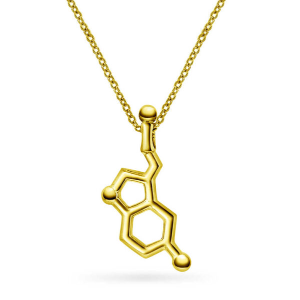 Smykke i sølv, serotonin