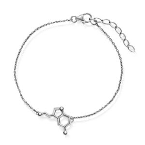 Armbånd i sølv serotonin