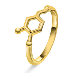 Ring i sølv, dopamin