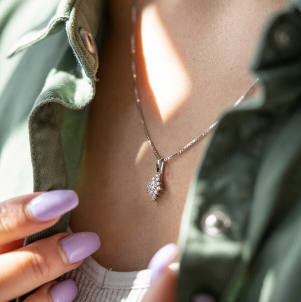 Anheng i gull med diamanter - Bilde 2