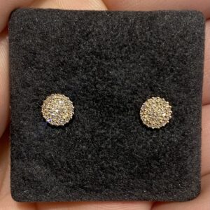 ørepynt med diamanter